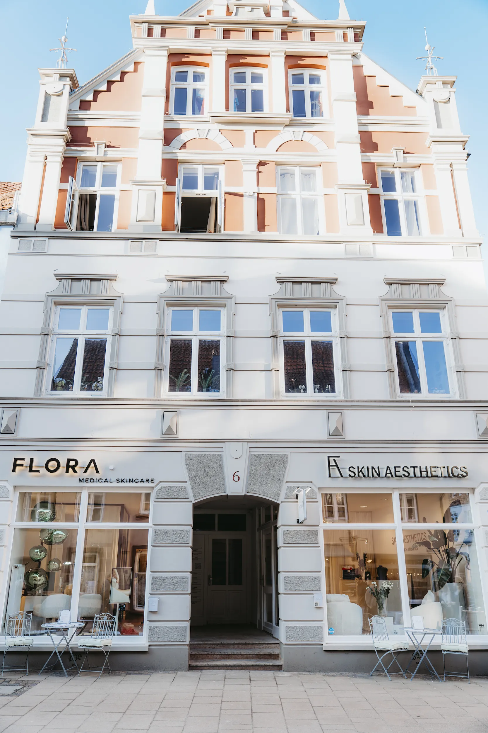 Das Stadthaus in der Rosenstraße 6 mit dem Institut