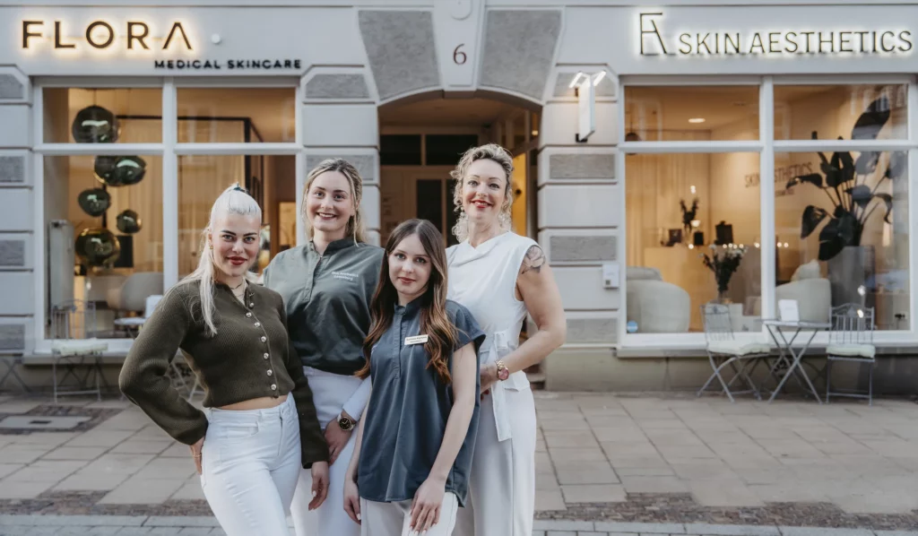 Flora Ahrens und Team von Skin Aesthetics Lüneburg